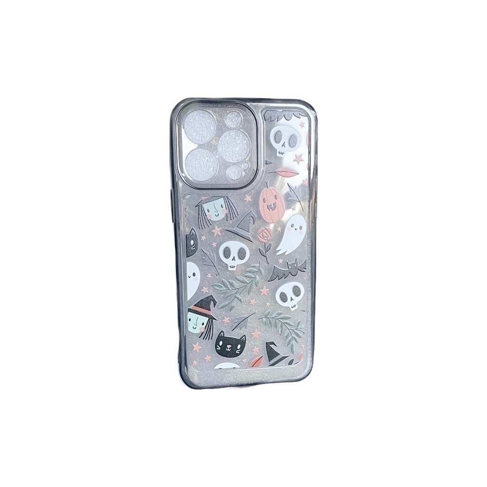 Clear Cute Halloween iPhone 14 Pro Max Case